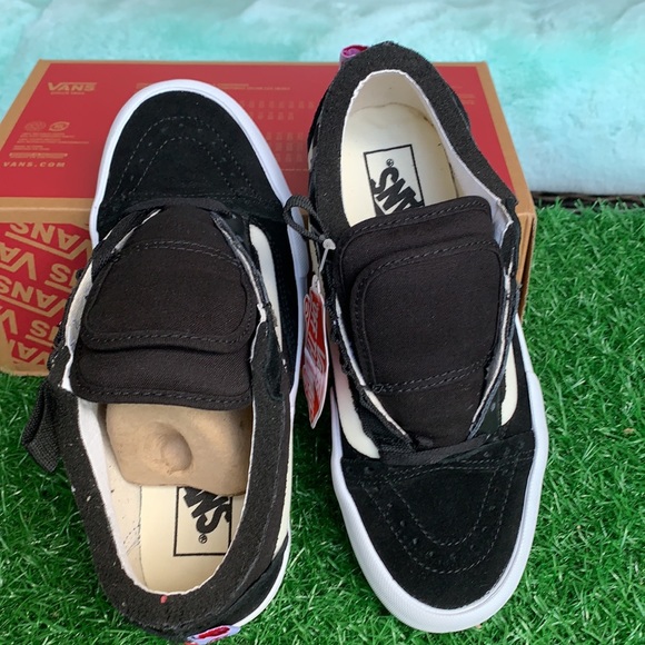 VANS OLD SKOOL CAP BLACK/TRUE WHITE WMNS - Picture 7 of 16